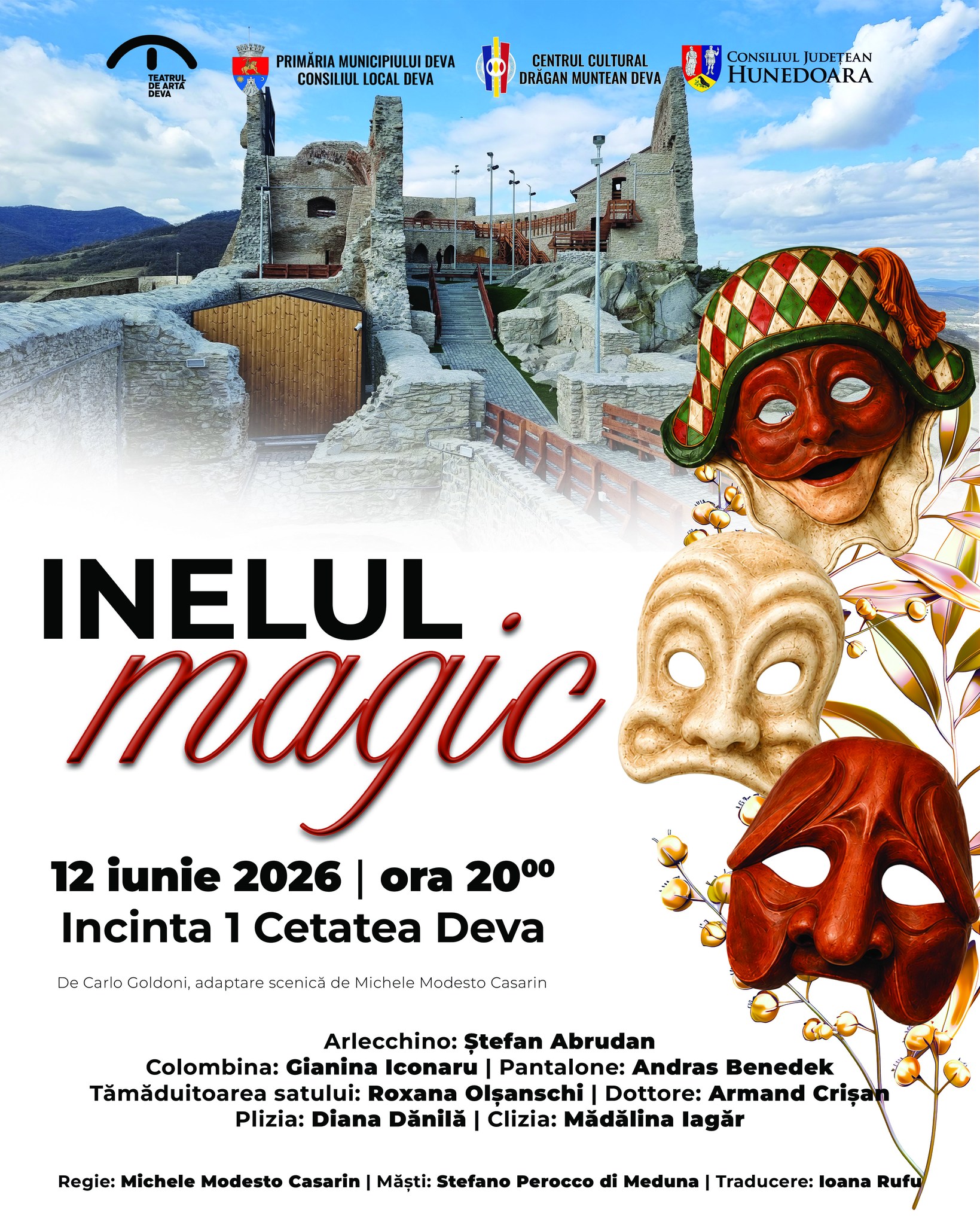 „Inelul Magic”, un spectacol de excepție la Cetatea Deva