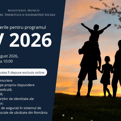 În 17 august încep înscrierile în Programul FIV 2026. Cine poate beneficia și ce documente sunt necesare