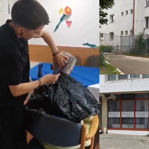Au transformat tunsul într-o faptă bună: campania prin care bunicii primesc grijă și atenție