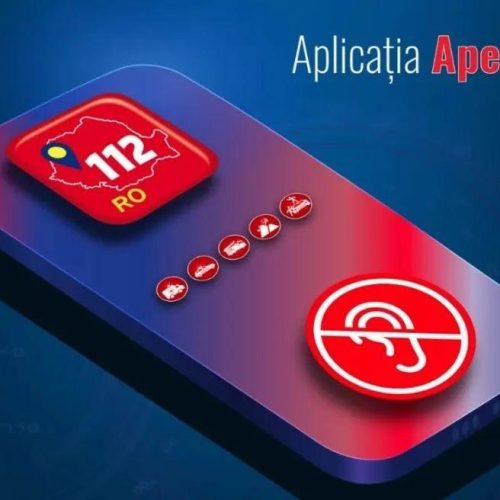 Persoanele cu deficiențe de auz și vorbire pot apela 112 printr-o aplicație mobilă dedicată